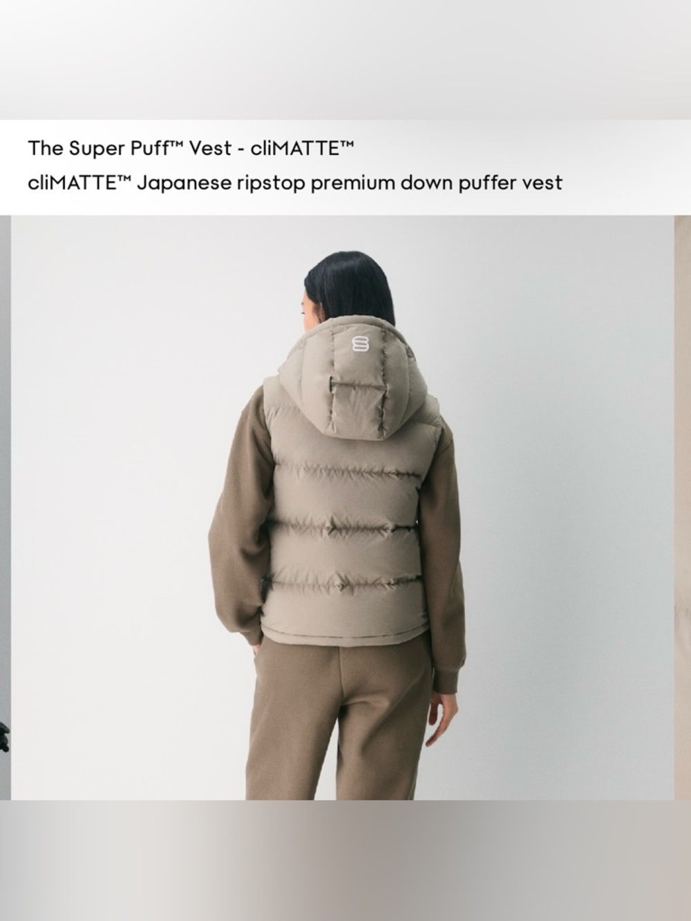 Aritzia Super Puff Vest - Picture 3 of 15